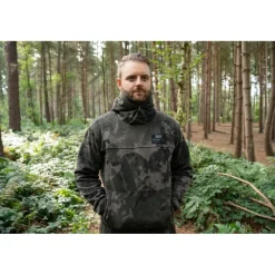 Nash Sweat Homme Zero Tolerance Wind Chill Hoody - Camo