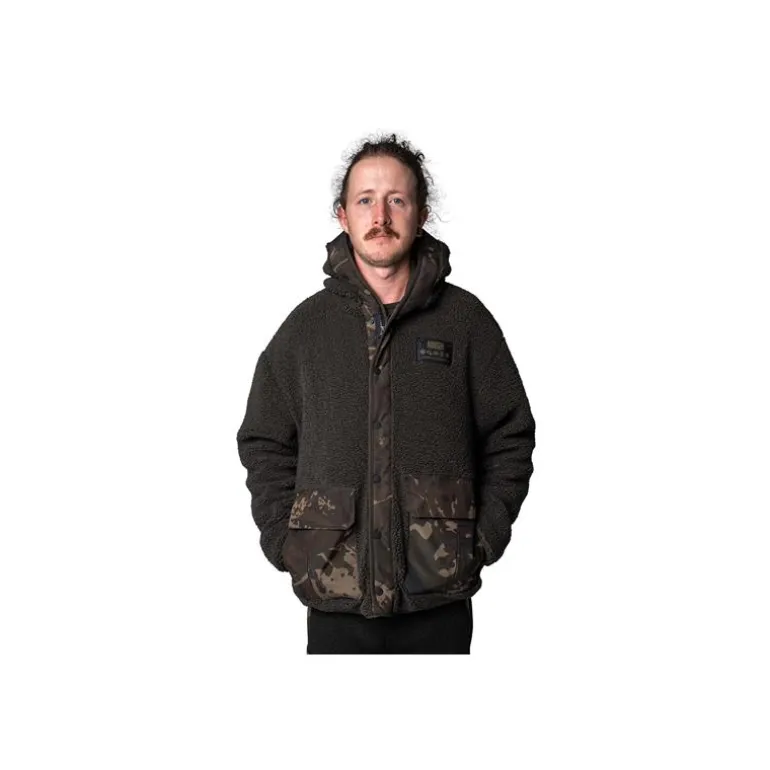 Sweat Homme Nash Zero Tolerance Nordic Fleece Zipped Hoody - Camo