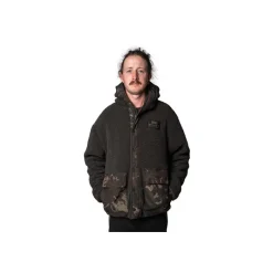 Nash Sweat Homme Zero Tolerance Sherpa Fleece Hoody - Camo