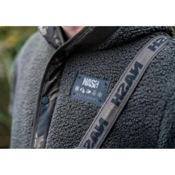 Nash Sweat Homme Zero Tolerance Sherpa Fleece Hoody - Camo