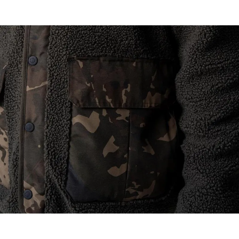 Nash Sweat Homme Zero Tolerance Sherpa Fleece Hoody - Camo