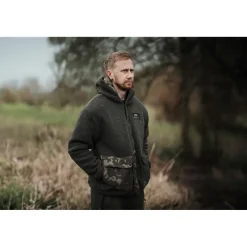 Nash Sweat Homme Zero Tolerance Sherpa Fleece Hoody - Camo