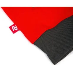 Nytro Sweat Homme Zipped Hoody Tri-Color - Black/Dark Marl Grey Red