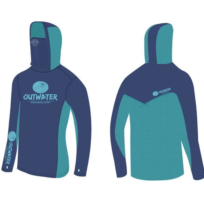 Sweat Homme Outwater Guerilla Navy Blue