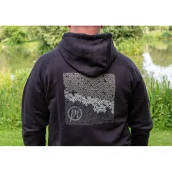 Sweat Homme Preston Innovations Black French Terry Hoodie - Noir