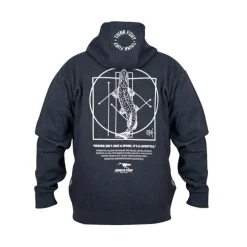 Skeater Sweat Homme Hoody By Think Fishy Art - Gris