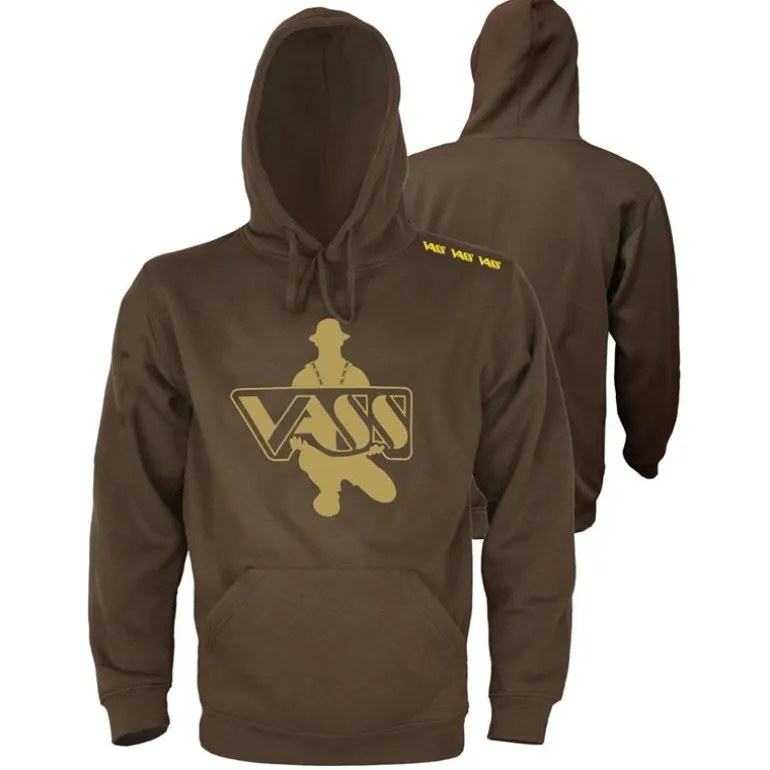 Sweat Homme Vass Classic Printed Hoody Edition 2 - Kaki