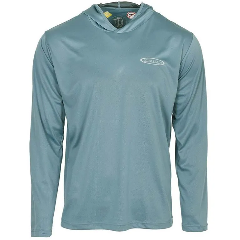 Sweat Homme Vision Bamboo Bug & Uv Hoodie - Blue