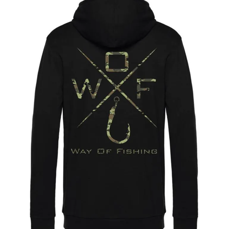 Sweat Homme W.O.F. Croix - Noir