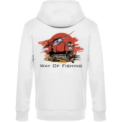 W.O.F. Sweat Homme Manga - Blanc