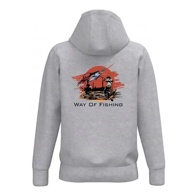 Sweat Homme W.O.F. Manga - Gris Clair