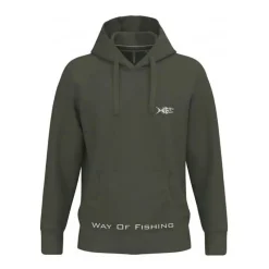 W.O.F. Sweat Homme Manga - Vert