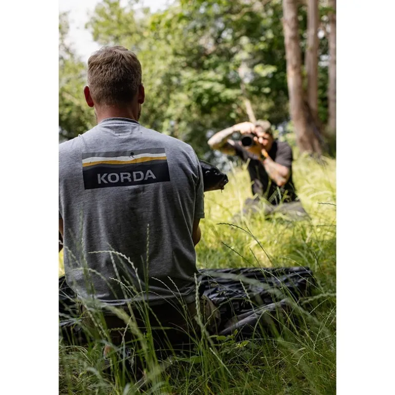 Tee Shirt Manches Courtes Homme Korda Lakebed - Gris