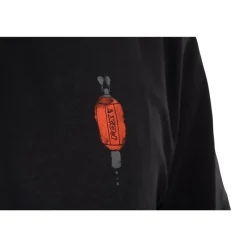 Fox Tee Shirt Manches Courtes Homme Orange Indicator T - Noir