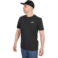 Fox Rage Tee Shirt Manches Courtes Homme Voyager Tees - Gris Foncé
