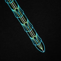 Tee Shirt Manches Courtes Homme Kumu Tshirt Vortex - Noir