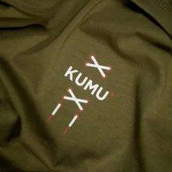 Kumu Tee Shirt Manches Courtes Homme Earn Your Stripes - Kaki