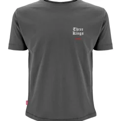 Kumu Tee Shirt Manches Courtes Homme 3 Kings T-Shirt - Gris