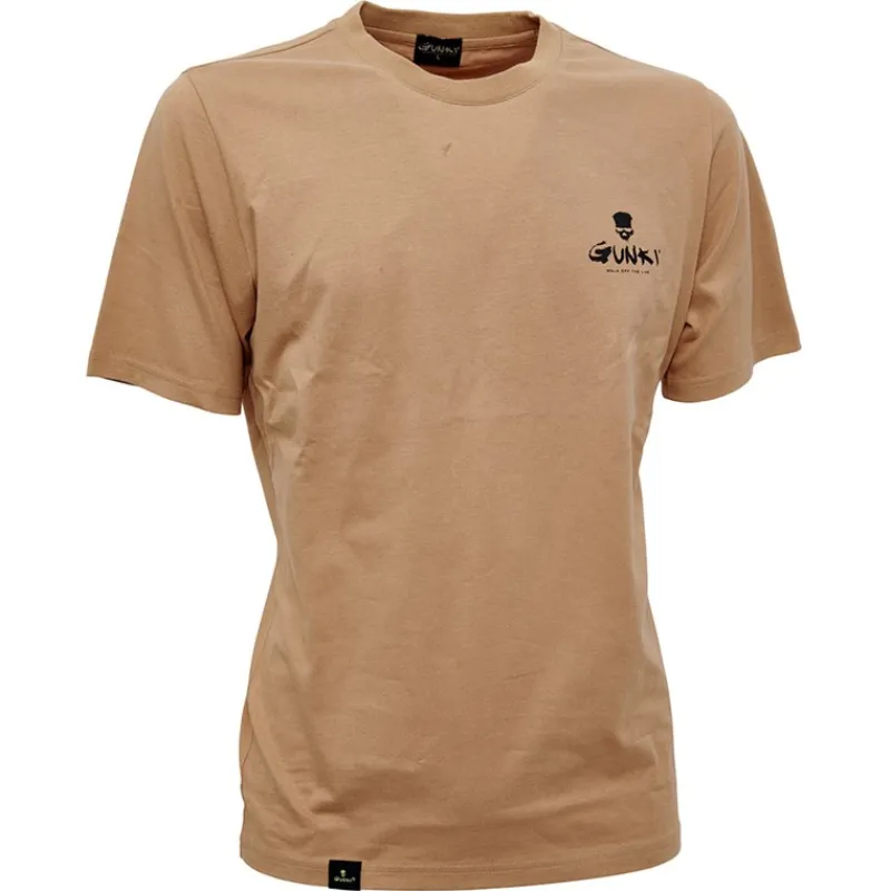 Gunki Tee Shirt Manches Courtes Homme Chief - Caramel