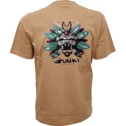 Gunki Tee Shirt Manches Courtes Homme Chief - Caramel