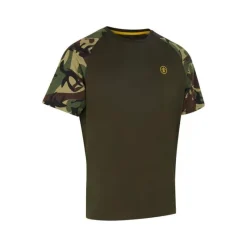 Wychwood Tee Shirt Manches Courtes Homme Carp T-Shirt Tactical - Kaki/Camo