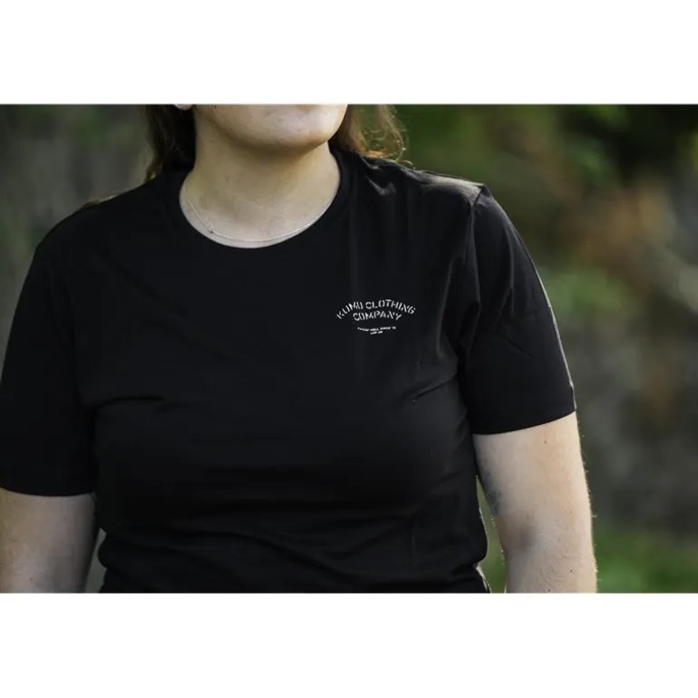Tee Shirt Manches Courtes Homme Kumu Carp Gods - Noir