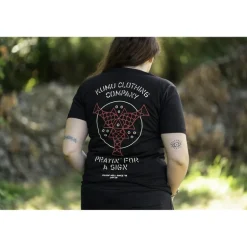 Tee Shirt Manches Courtes Homme Kumu Carp Gods - Noir