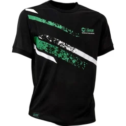 Sensas Tee Shirt Manches Courtes Homme Stripes - Noir