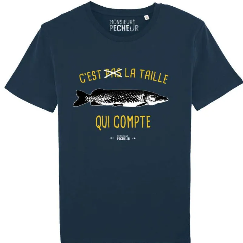 Tee Shirt Manches Courtes Homme Kumu Little Red - Noir