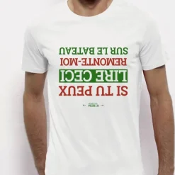 Tee Shirt Manches Courtes Homme Korda Minimal - Blanc