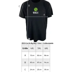 Zeck Tee Shirt Manches Courtes Homme Catfish Big Boy T-Shirt - Noir