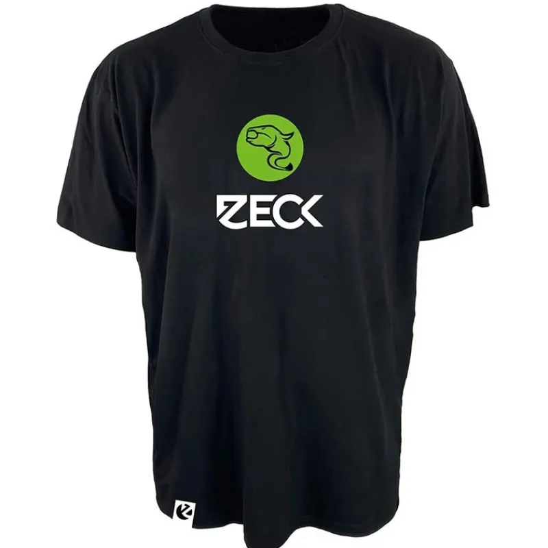 Zeck Tee Shirt Manches Courtes Homme Catfish Big Boy T-Shirt - Noir