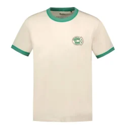 Tee Shirt Manches Courtes Homme Sensas Faguo Massoury - Ecru