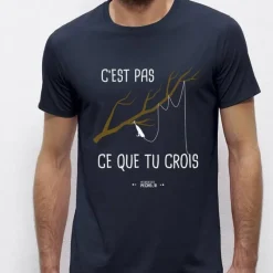 Tee Shirt Manches Courtes Homme Korda Le Cut Tee - Noir