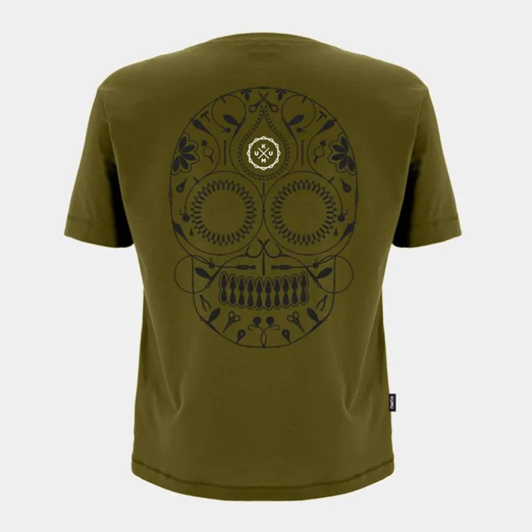 Tee Shirt Manches Courtes Homme Kumu Death Rig Tee - Kaki