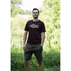 Tee Shirt Manches Courtes Homme Devaux Academy - Gris Bleu