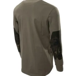 Nash Tee Shirt Manches Courtes Homme Zt Hd Long Sleeve - Kaki