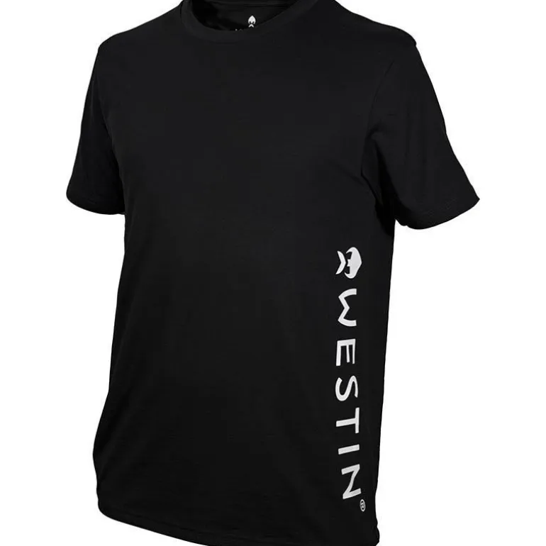 Tee Shirt Manches Courtes Homme Westin Vertical T-Shirt - Noir