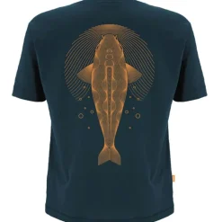 Tee Shirt Manches Courtes Homme Kumu Tshirt Ripples - Bleu