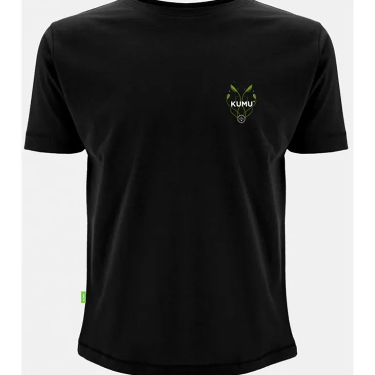 Tee Shirt Manches Courtes Homme Kumu Tails Up Tee - Noir