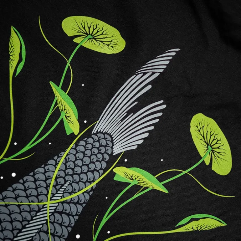 Tee Shirt Manches Courtes Homme Kumu Tails Up Tee - Noir