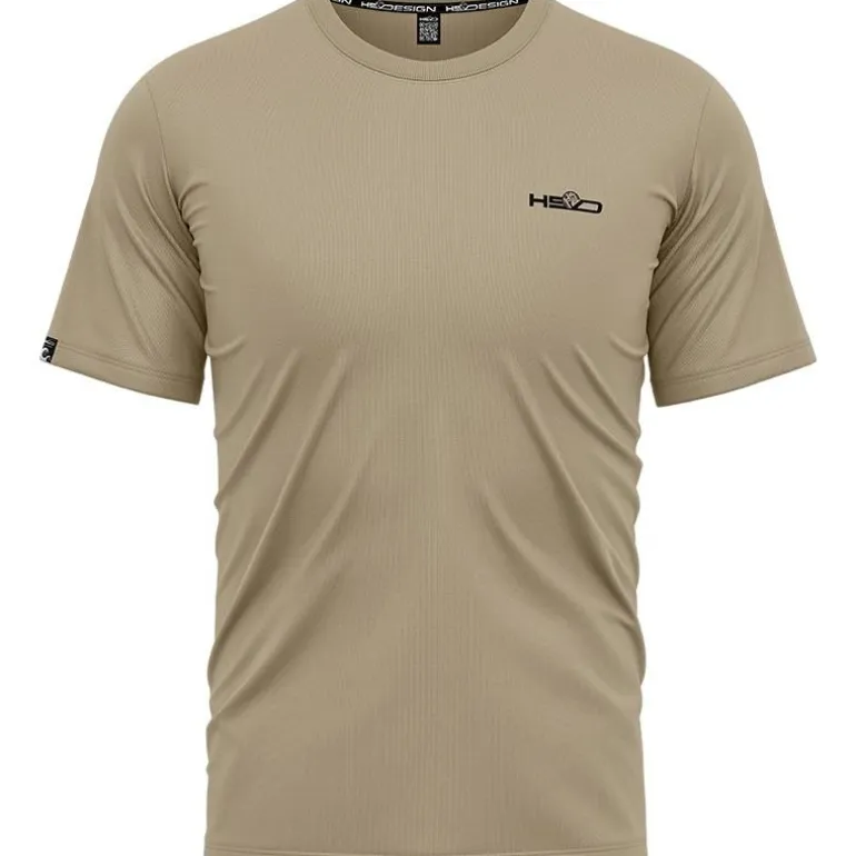 Tee Shirt Manches Courtes Homme Hot Spot Design Carpfishing Punk - Sable
