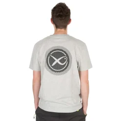 Fox Matrix Tee Shirt Manches Courtes Homme Large Logo T-Shirt - Gris