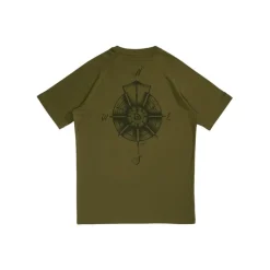 Trakker Tee Shirt Manches Courtes Homme Tempest T-Shirt - Vert