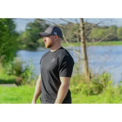 Preston Innovations Tee Shirt Manches Courtes Homme Core Collection T-Shirt - Noir