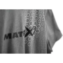 Fox Matrix Tee Shirt Manches Courtes Homme Grey Hex Print T-Shirt - Gris