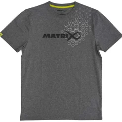 Fox Matrix Tee Shirt Manches Courtes Homme Grey Hex Print T-Shirt - Gris