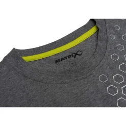 Fox Matrix Tee Shirt Manches Courtes Homme Grey Hex Print T-Shirt - Gris