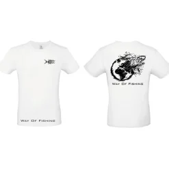 W.O.F. Tee Shirt Manches Courtes Homme Terre - Blanc