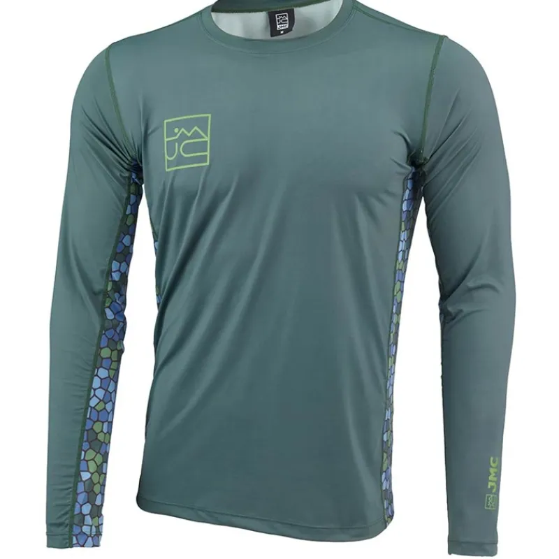 JMC Tee Shirt Manches Longues Homme Sun Protect - Vert